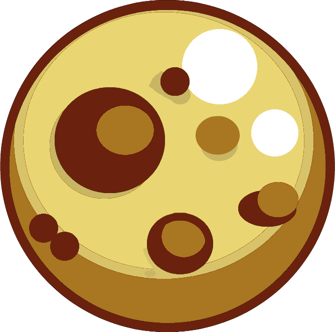Gold cookie
